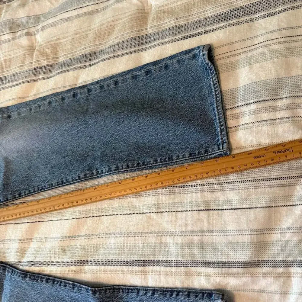 Levi's 501 '93 Size W36 L30 Blue Denim Button Fly Straight Jeans